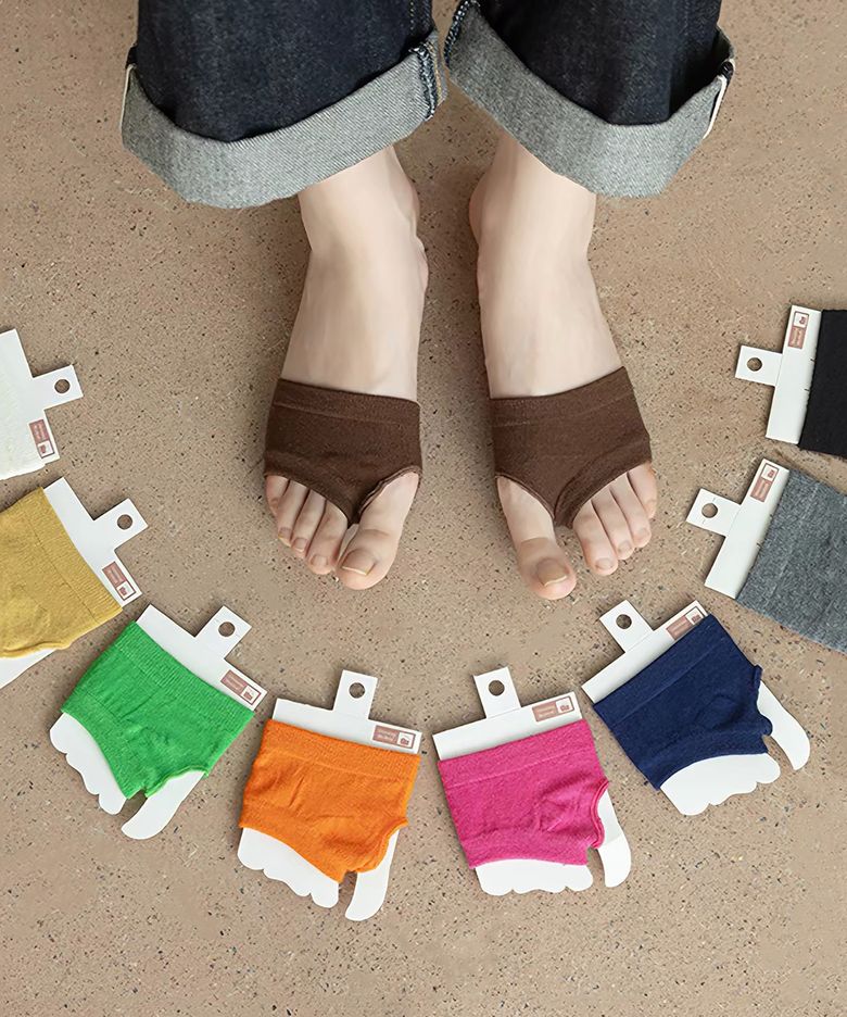 무지 발가락 타비 쪼리 양말 플립플랍 삭스