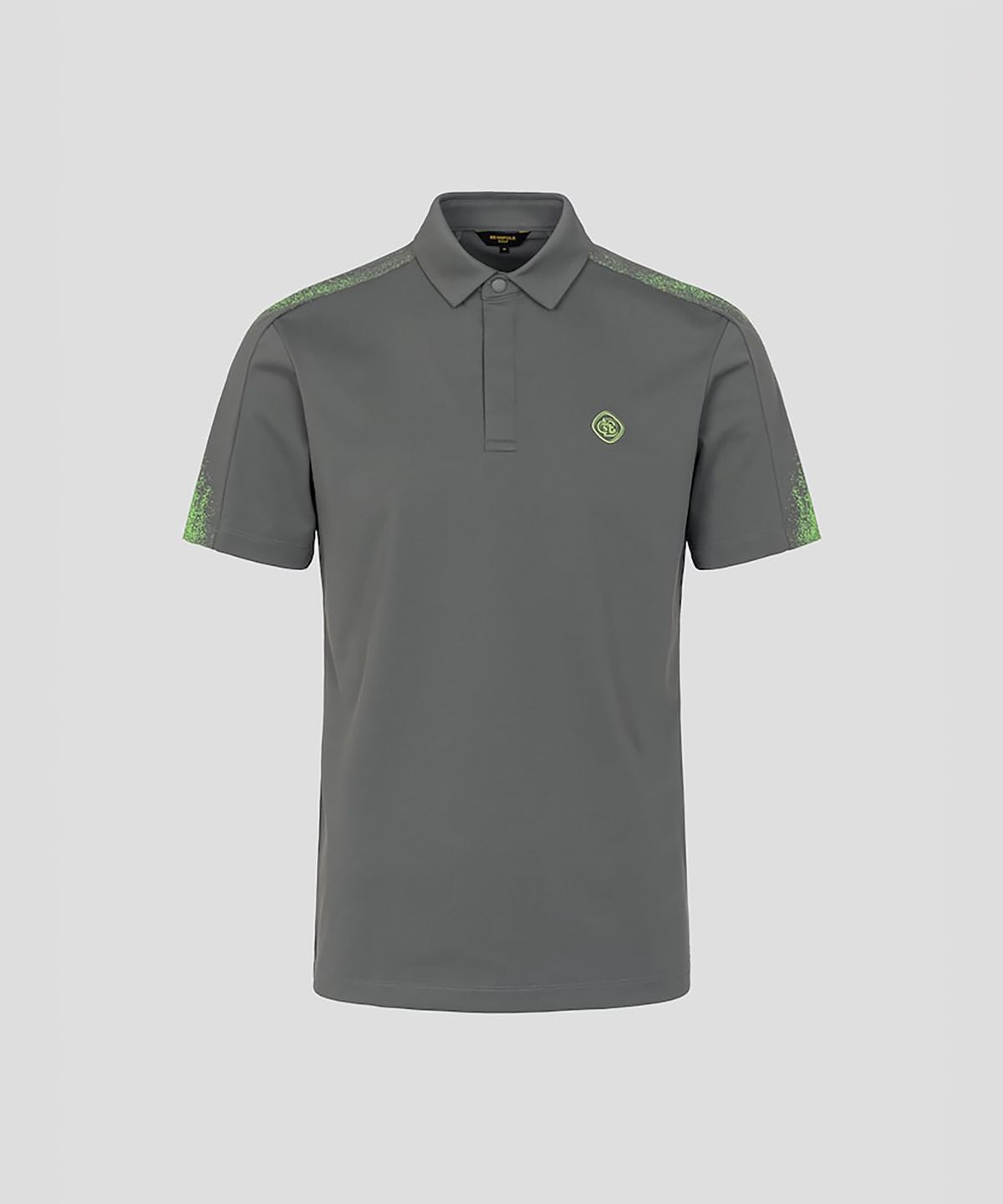 빈폴골프(BEANPOLE GOLF) [B_under] 남성 도트 프린트 칼라 티셔츠  카키