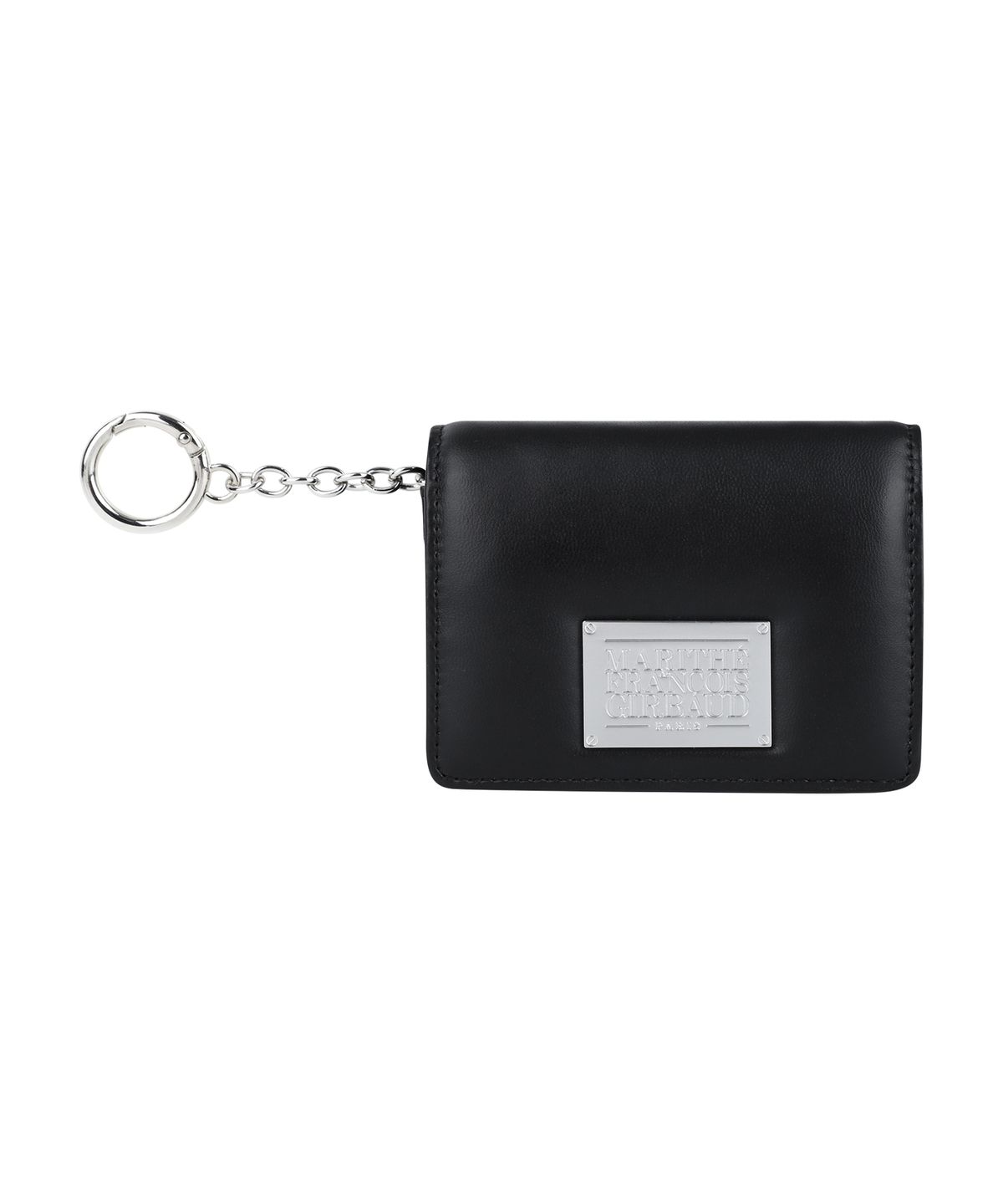 마리떼 프랑소와 저버(MARITHÉ + FRANҪOIS GIRBAUD) CLASSIC LOGO FLAP CARD WALLET black