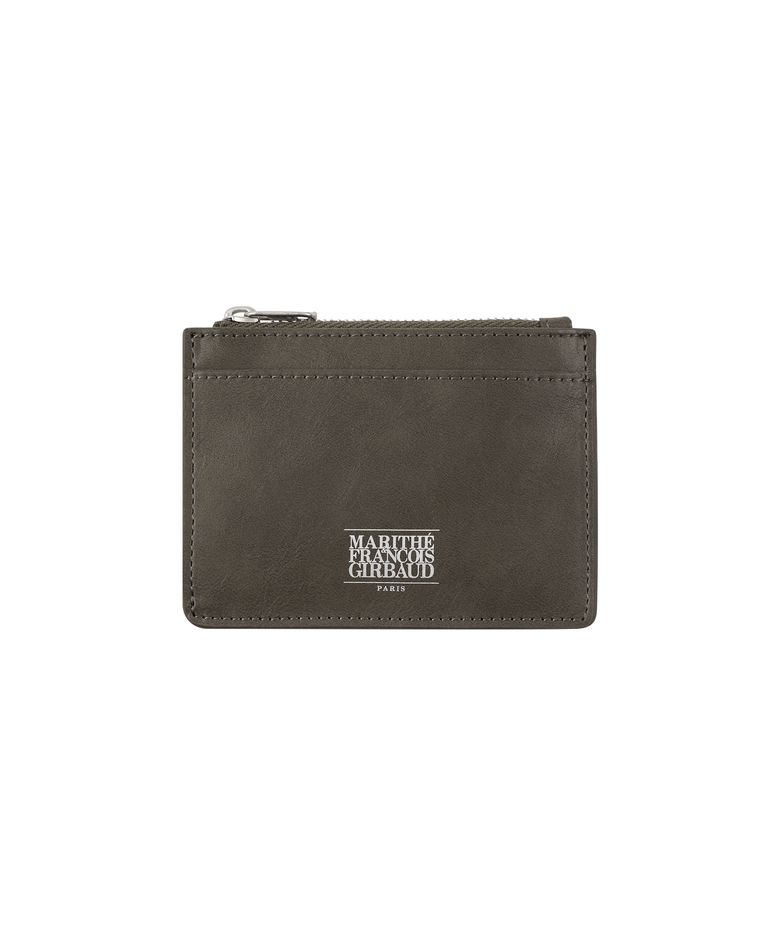 CLASSIC LOGO ZIP WALLET brown