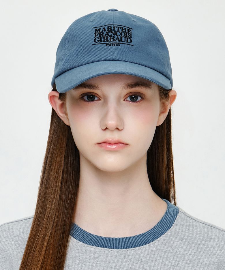 SMALL CLASSIC LOGO CAP ash blue