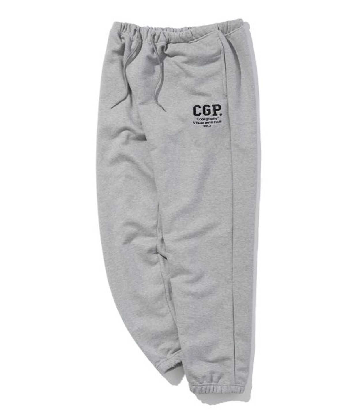코드그라피(CGP) CGP 아치 로고 트레이닝 팬츠_그레이