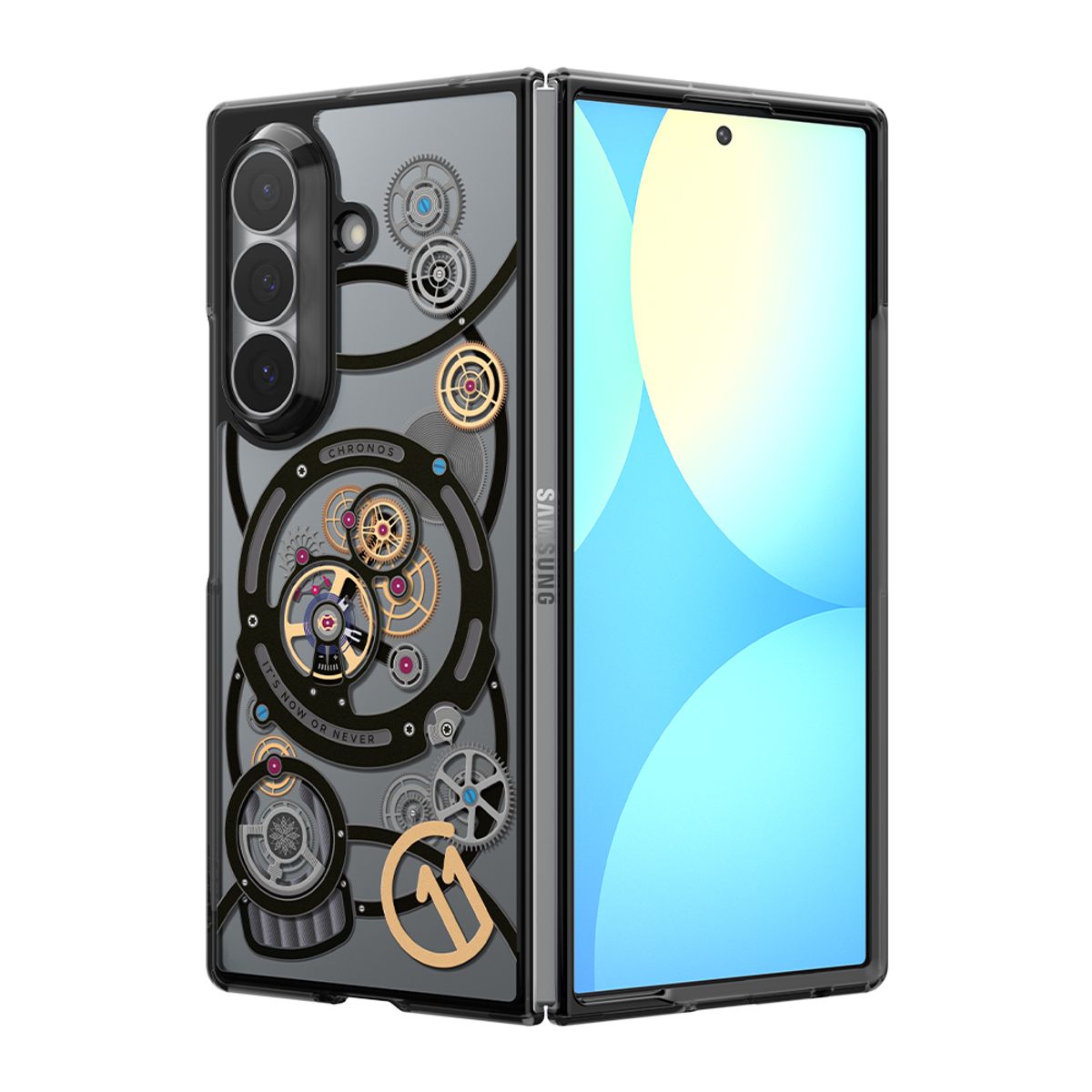 슈피겐(SPIGEN) 갤럭시 Z폴드8 울트라 Qi2 인증 맥세이프 케이스 c11 에디션 크로노스