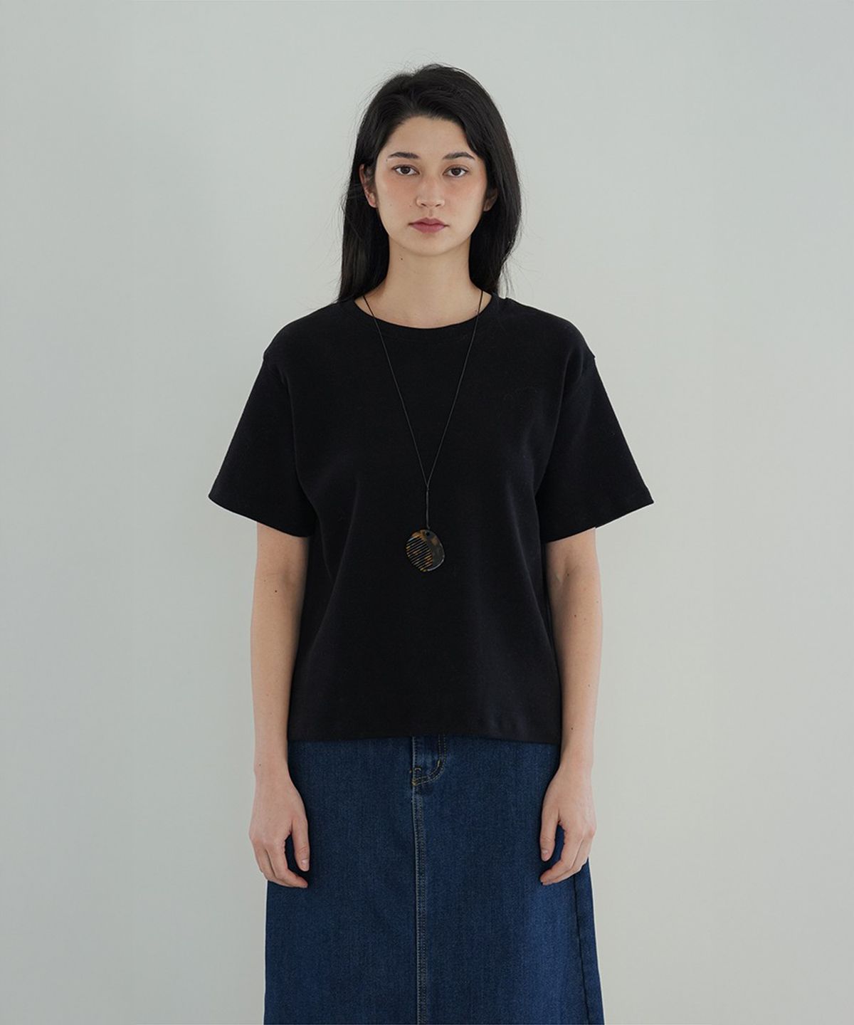 더밀루이(THEMILUI) Roing Fluff T-shirt (Black)