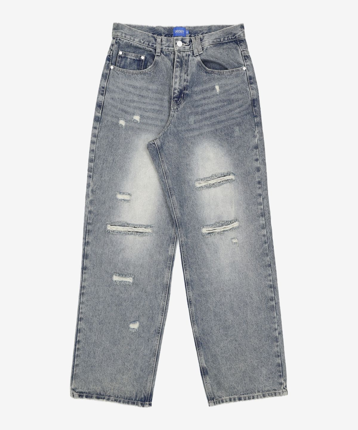 데케트(DECET) Both Sides Destroy Jeans DCPT037BlueB 30