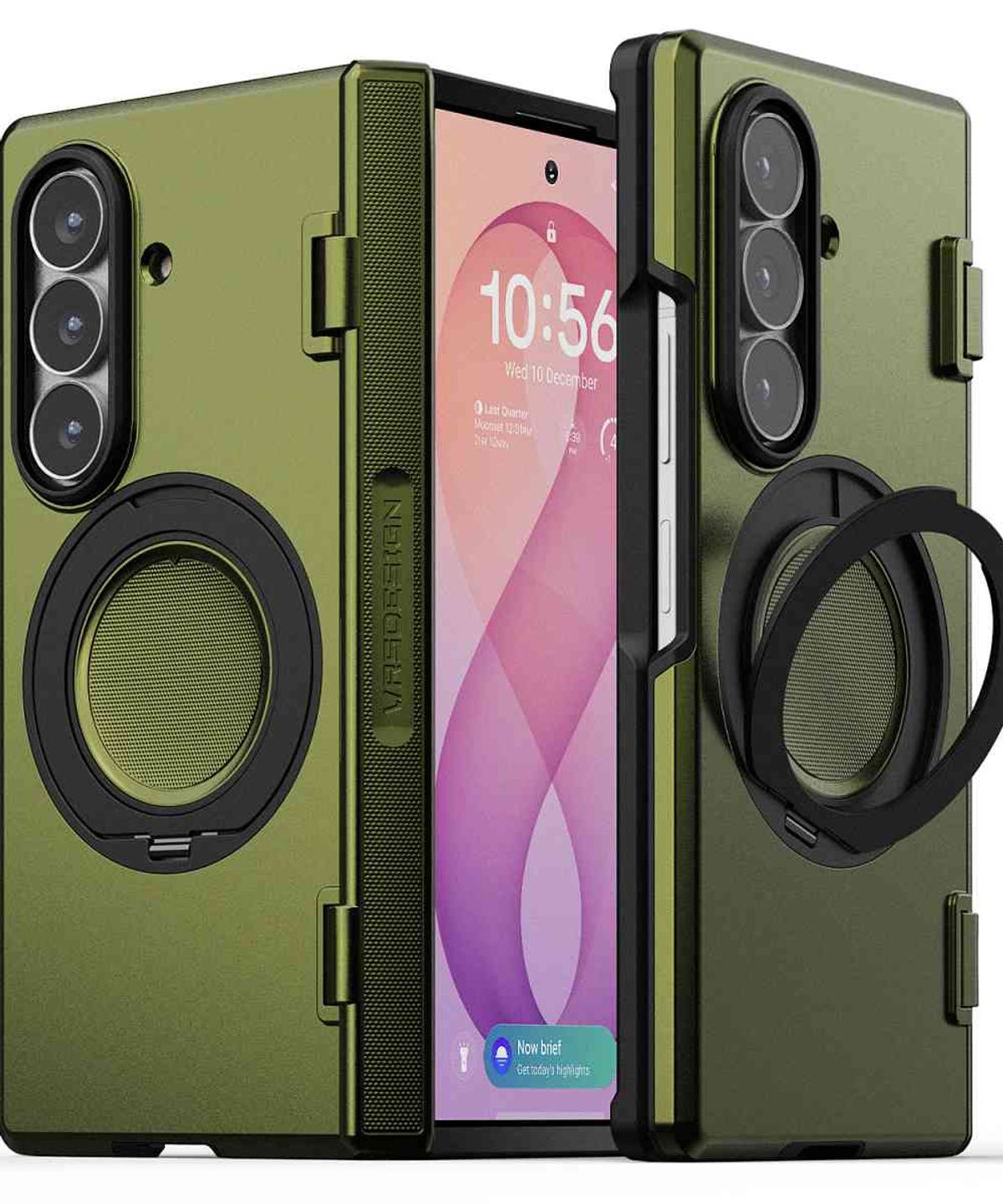 베루스(VRS DESIGN) 갤럭시 Z 폴드8 울트라 맥세이프 케이스 스탠드 거치대 그립톡홀더 범퍼 테라가드모던헤일로