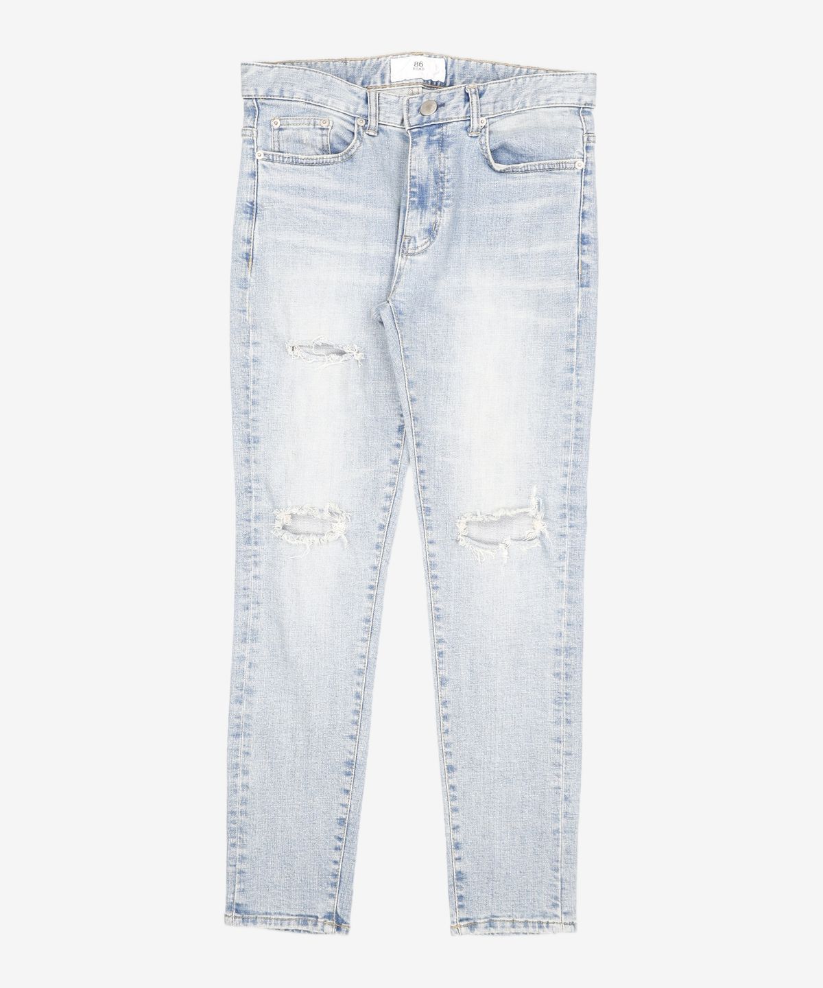 86로드(86ROAD) 1616 crop destroyed jeans 30
