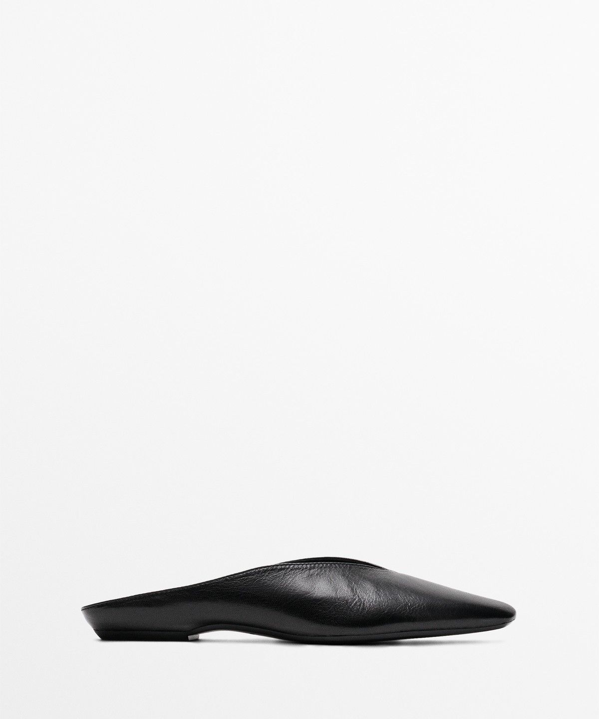 마시모두띠(MASSIMO DUTTI) 소프트 가죽 뮬