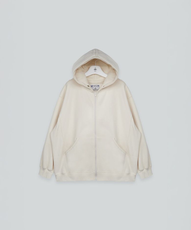Kain Hood Zip-Up (Ivory)