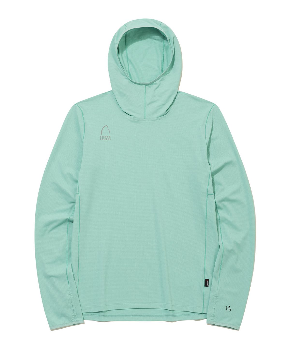 시에라디자인(SIERRA DESIGNS) W) 플린트 폴라텍 파워드라이 썬후디 MINT GREEN