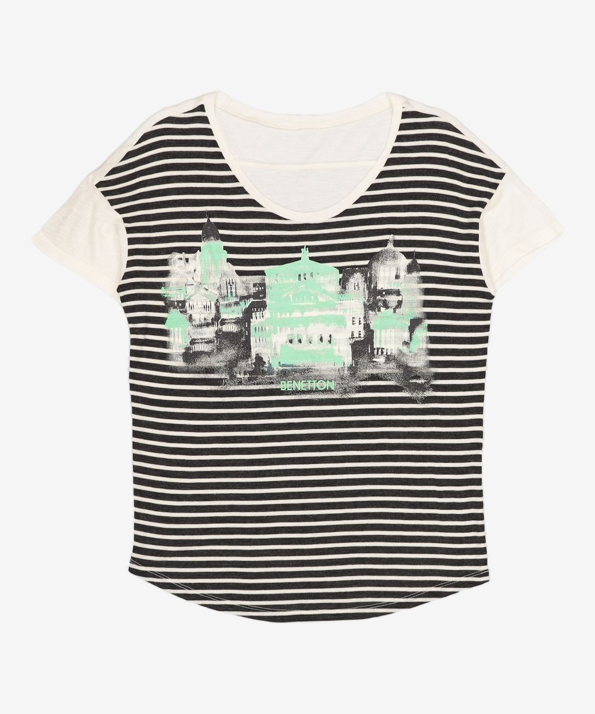 스타일 베네통(STILE BENETTON.) 반소매 티셔츠 42