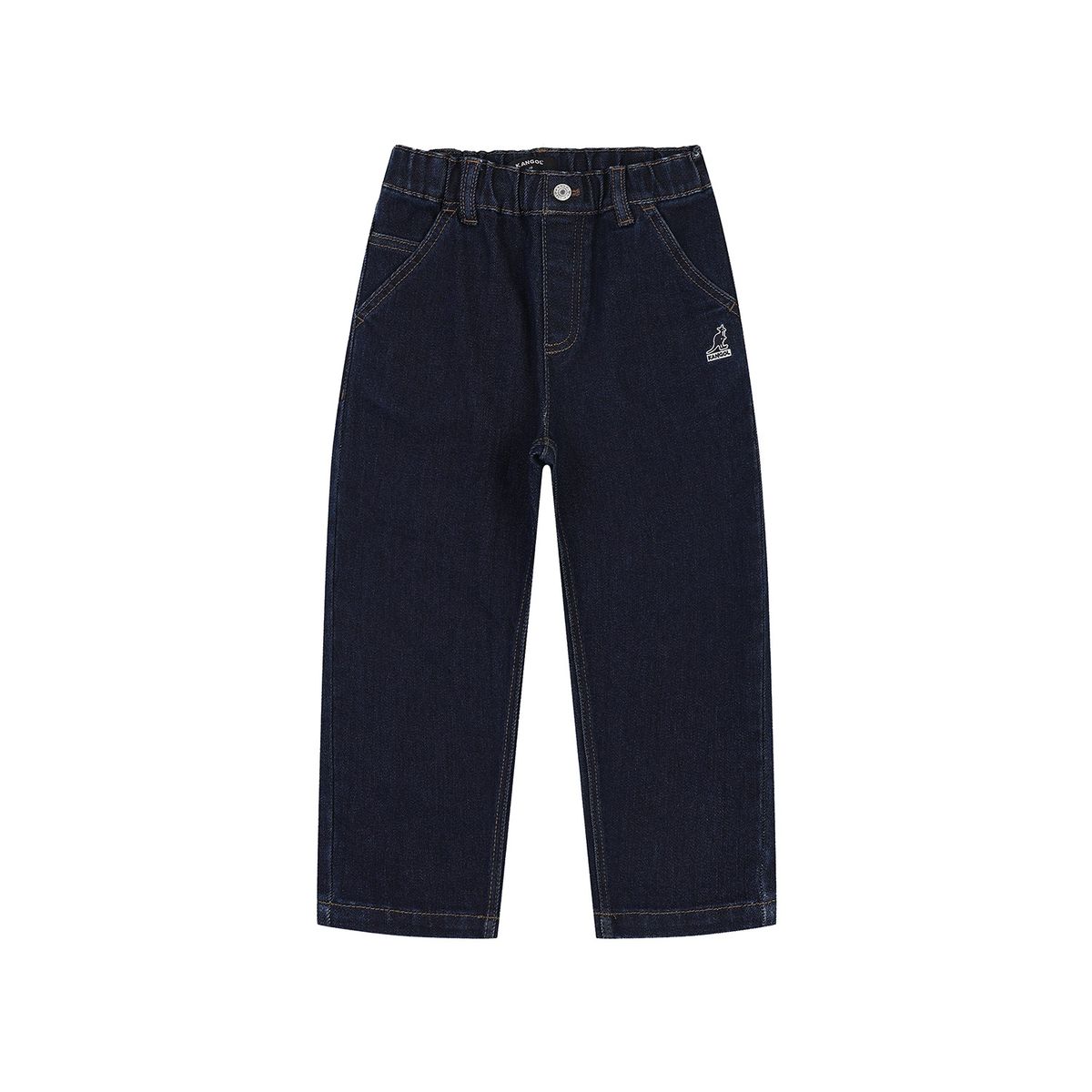 캉골키즈(KANGOL KIDS) 어텀 데님 팬츠 SC 0101 네이비