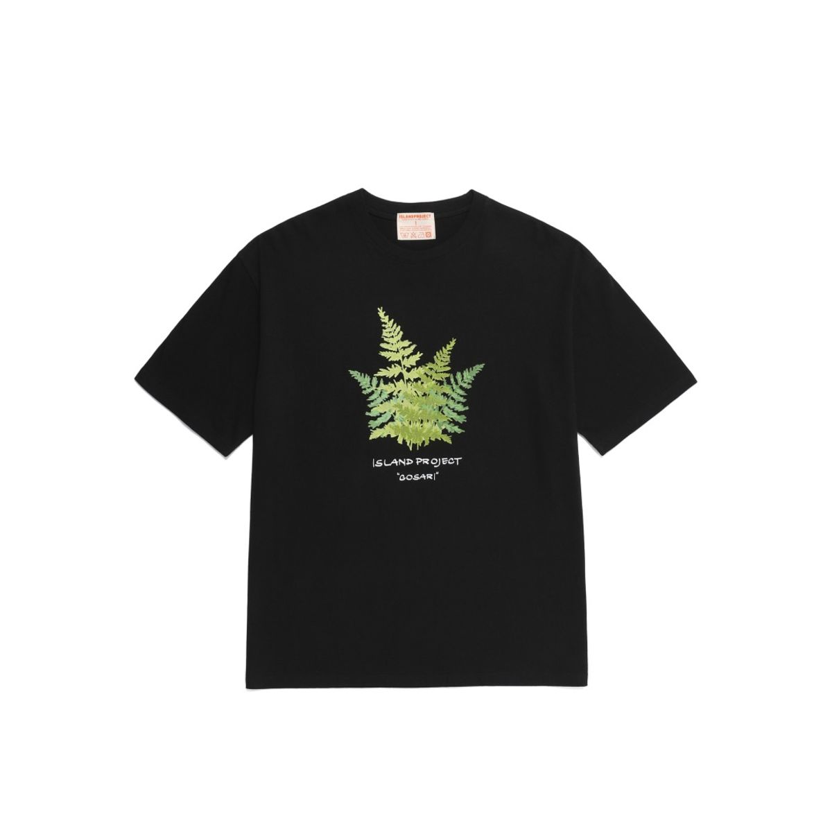 아일랜드 프로젝트(ISLAND PROJECT) Field Note Gosari T-shirt - Black