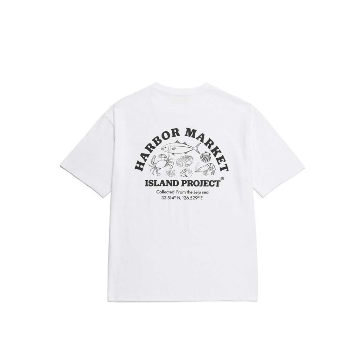 아일랜드 프로젝트(ISLAND PROJECT) Harbor Market T-shirt - White