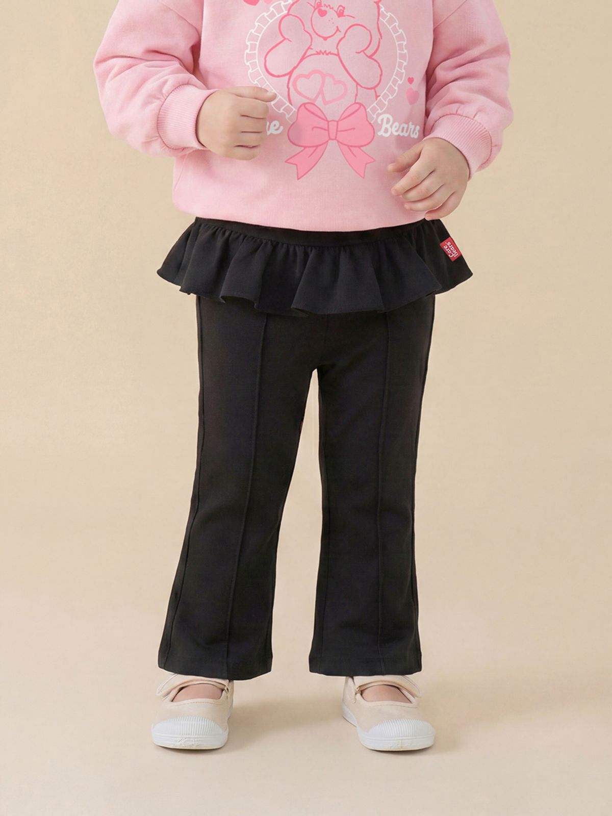 케어베어(CAREBEARS) 쁘띠셔링레이어드부츠컷팬츠