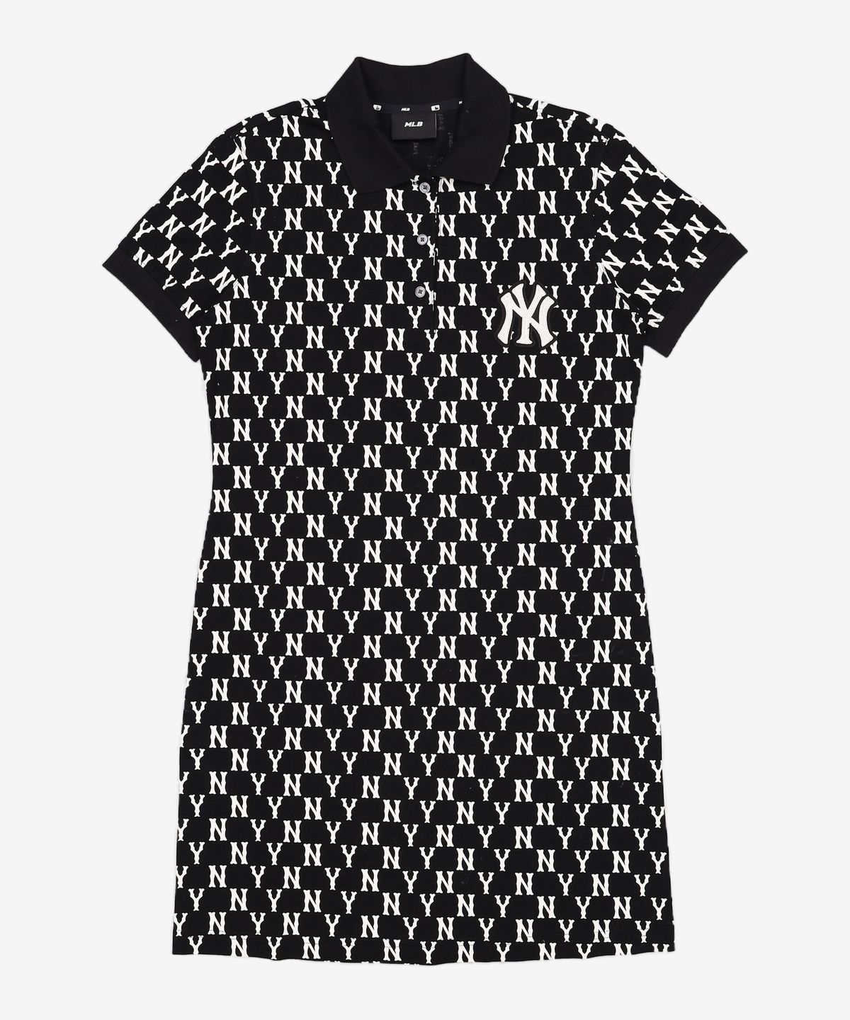 엠엘비(MLB) 여성 모노그램 카라 원피스 NY (Black) S