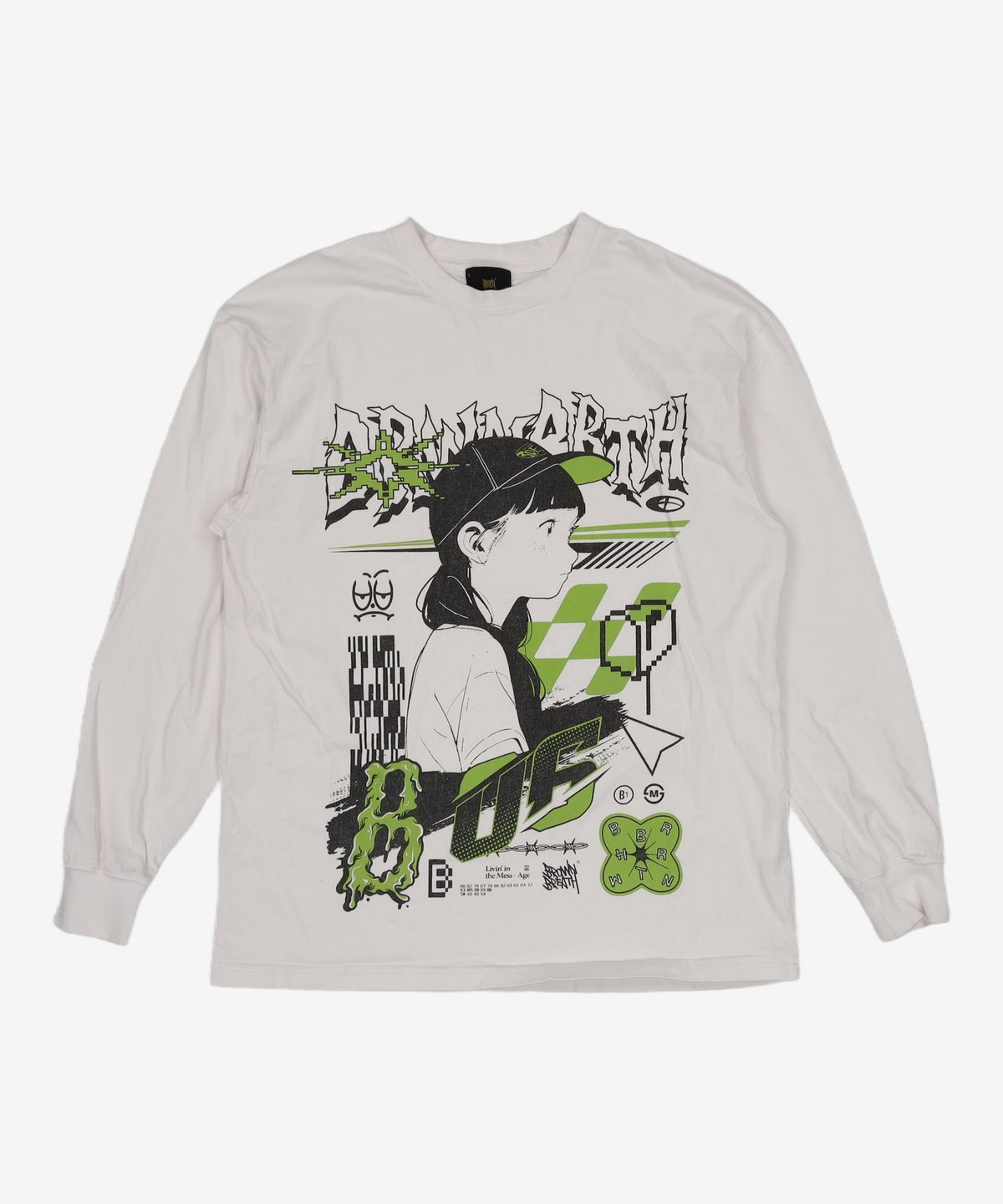 브라운브레스(BROWNBREATH) CONFUSION LONGSLEEVE - WHITE S