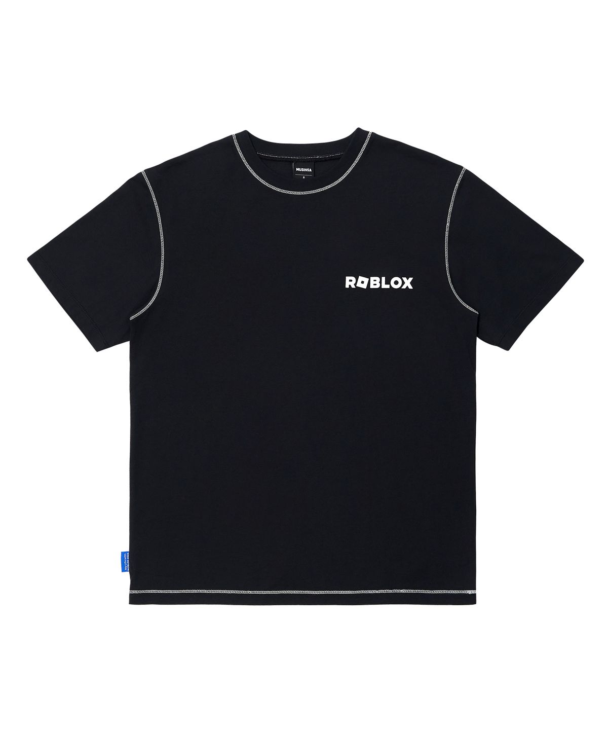 로블록스(ROBLOX) 로블록스 x MUSINSA 콘트라스트 스티치 반소매 티셔츠