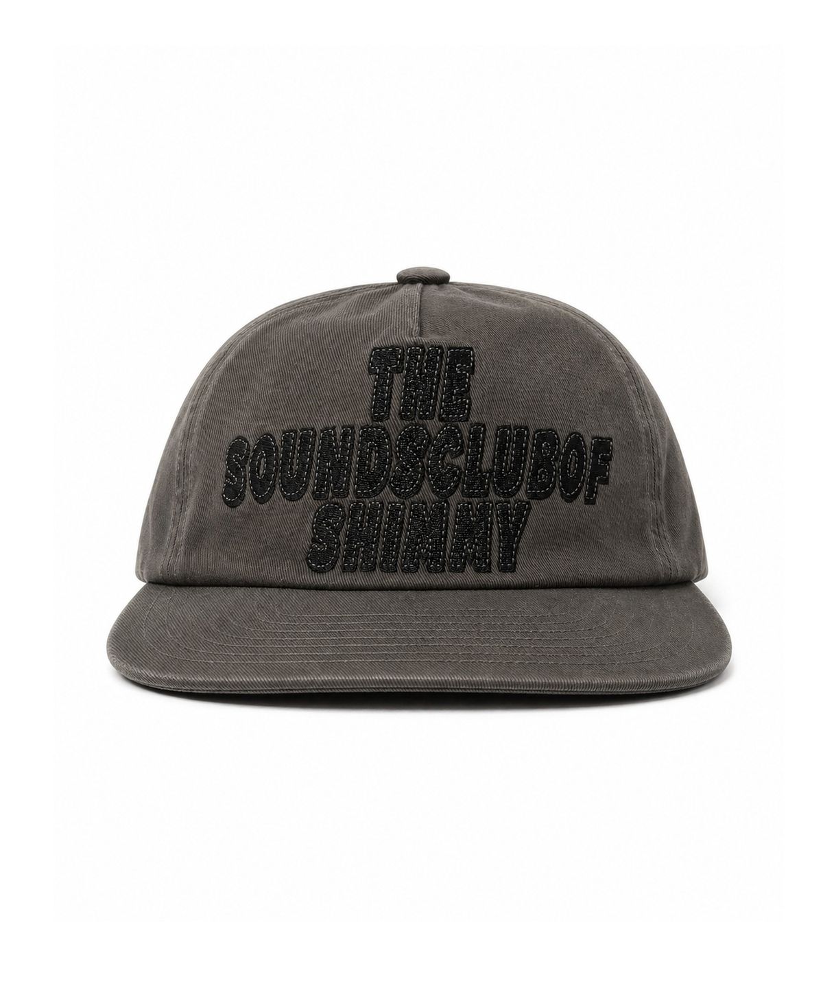 쉬미사운즈클럽(SHIMMY SOUNDS CLUB) CLUB CAMPAIGN 5P CAP [CHARCOAL]