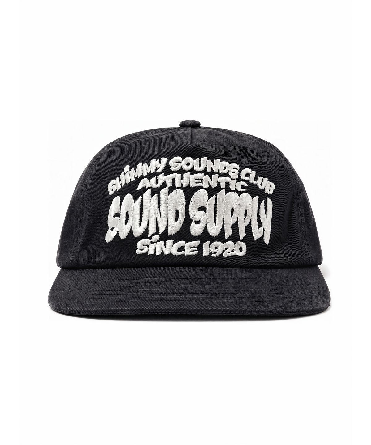 쉬미사운즈클럽(SHIMMY SOUNDS CLUB) SUPPLY 5P CAP [BLACK]