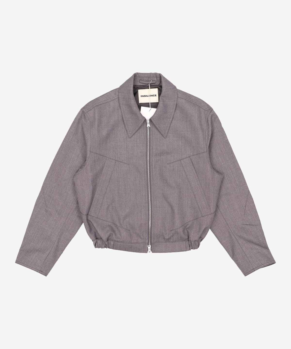 인사일런스(INSILENCE) 다트 포인트 울 블루종 BRONZE BEIGE S