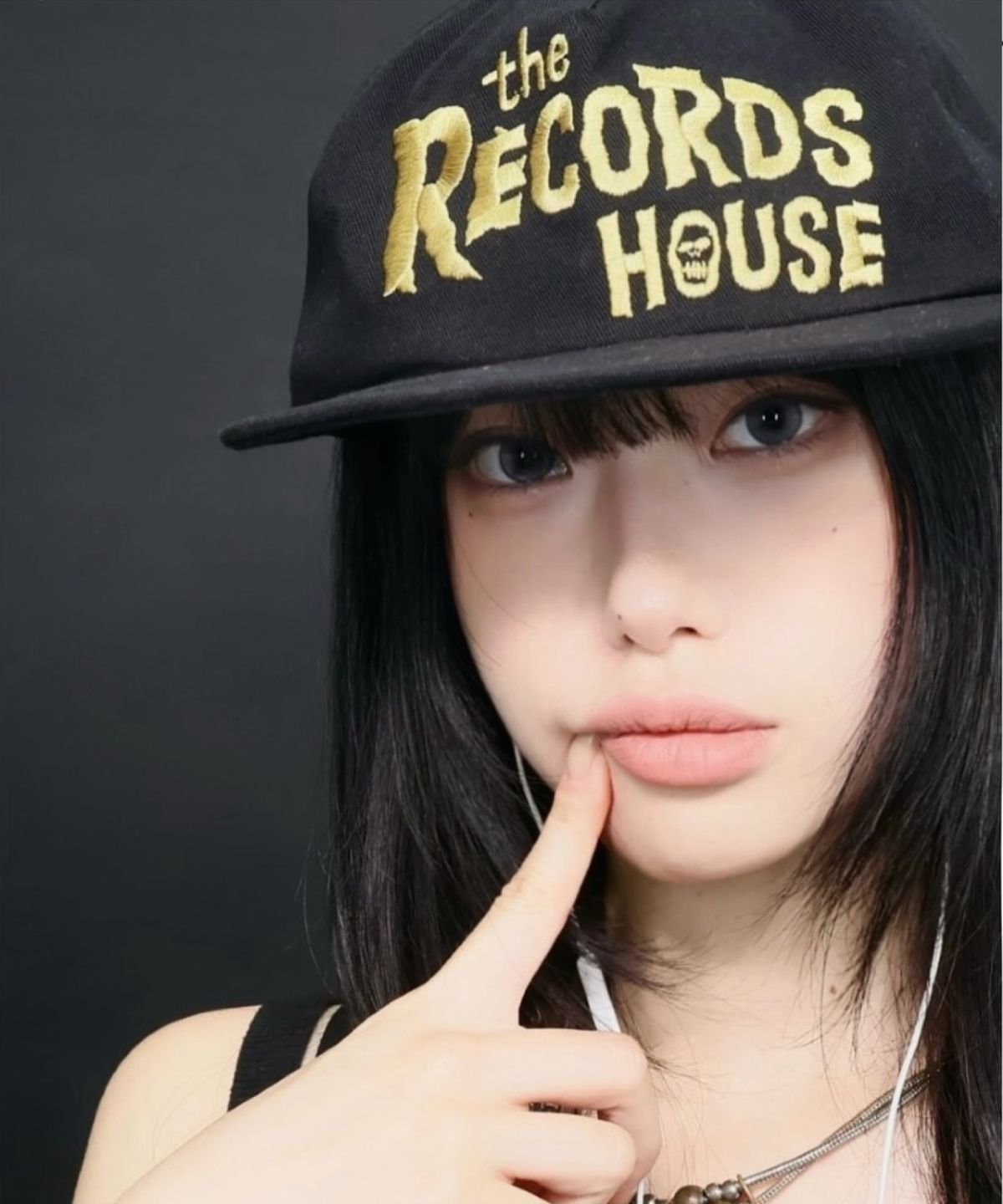 쉬미사운즈클럽(SHIMMY SOUNDS CLUB) RECORD HOUSE 5P CAP [BLACK]