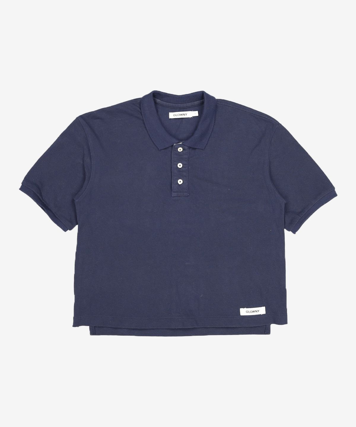 글로니(GLOWNY) HERITAGE POLO SHIRT (NAVY) M