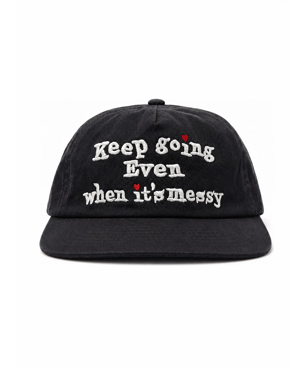 쉬미사운즈클럽(SHIMMY SOUNDS CLUB) MESSY 5P CAP [BLACK]