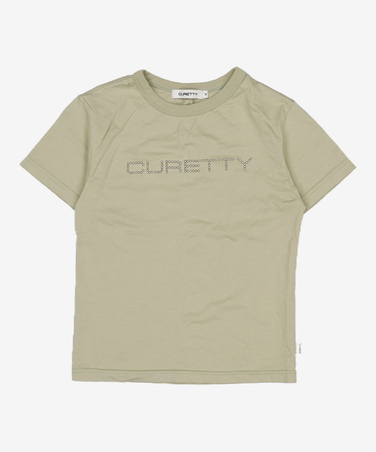 큐리티(CURETTY) C LOGO CONVEX T-SHIRT_KHAKI M