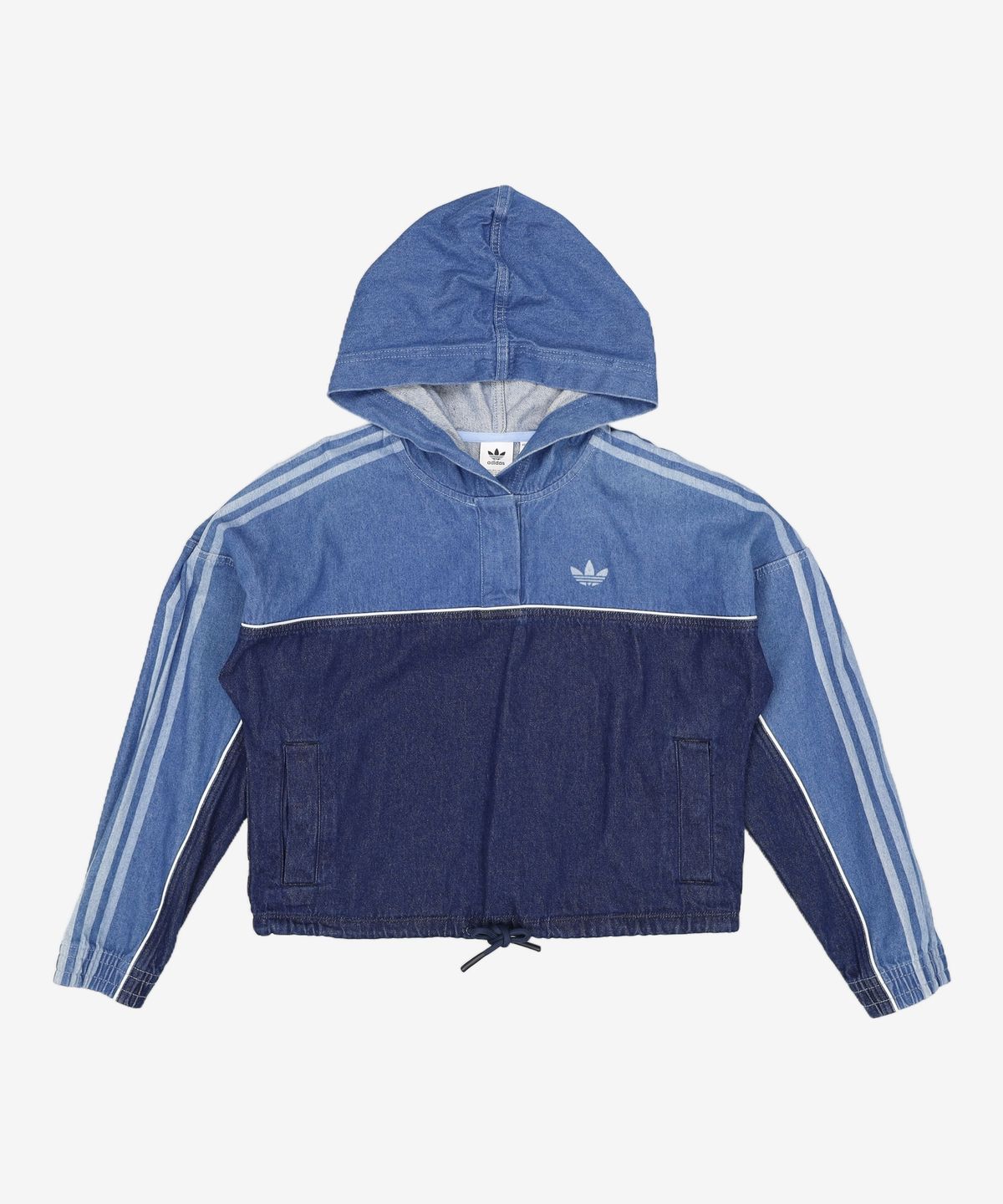 아디다스(ADIDAS) 프리미엄 데님 후디 - 네이비:블루 / GM5387 XS