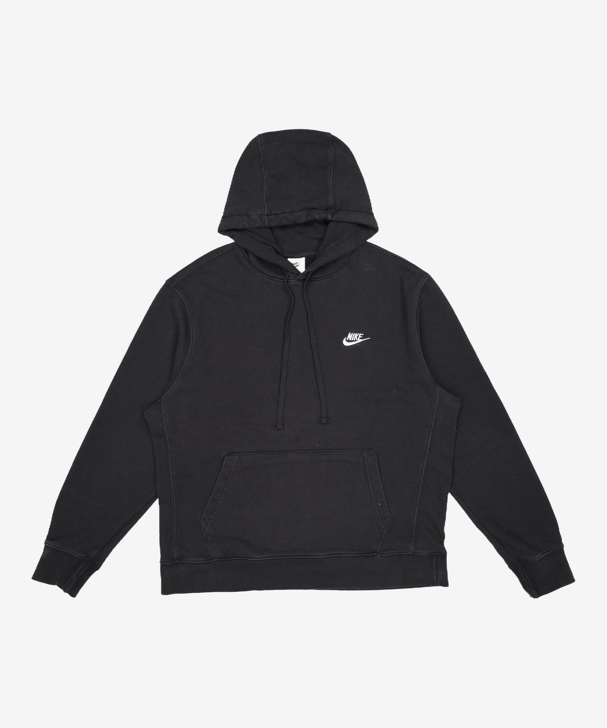 나이키(NIKE) 스포츠웨어 클럽 풀오버 후디 M - 블랙:블랙:화이트 / CZ7858-010 XXL