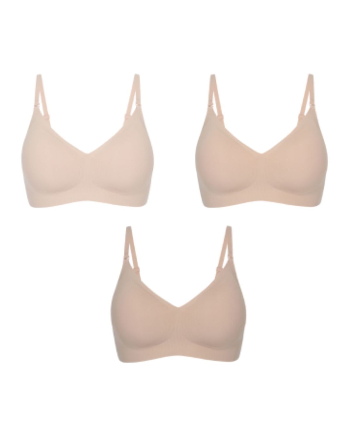 앤왁스(WOX) [3pack] 꿈의브라 누드팔레트 3colors