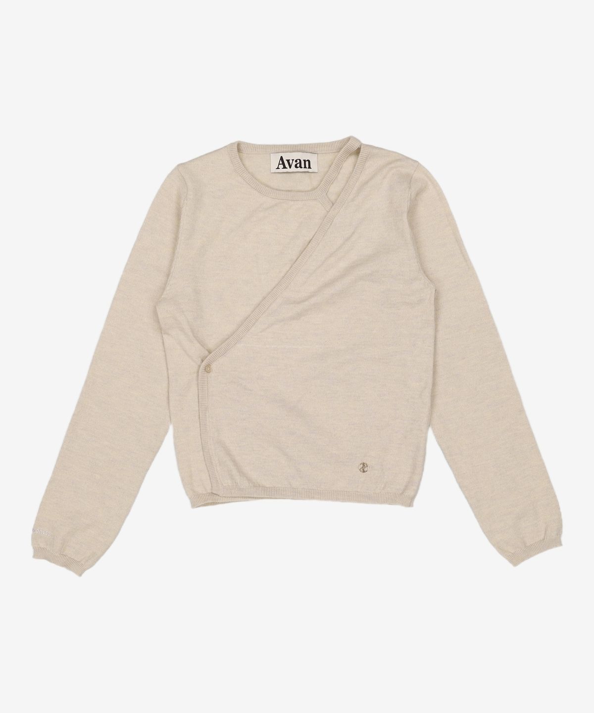 어반드레스(AVANDRESS) Annie Wrap Knit OATMEAL