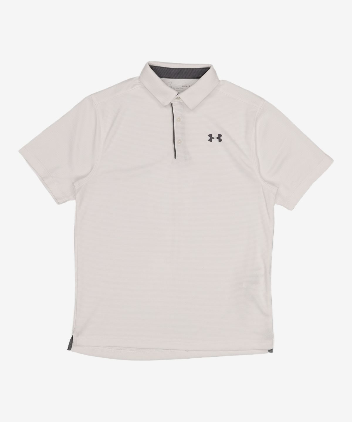 언더아머(UNDERARMOUR) 베이직 테크 폴로 반팔티 (화이트) M