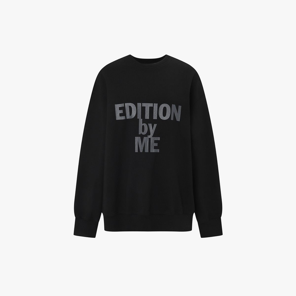 이비엠(EBM) 레터링 루즈핏 맨투맨 EMQ2WTS700