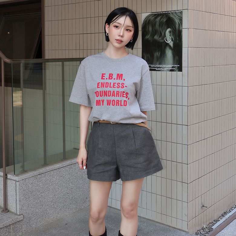 엔드리스 바운더리 로고 티셔츠 EMQ3WTS070