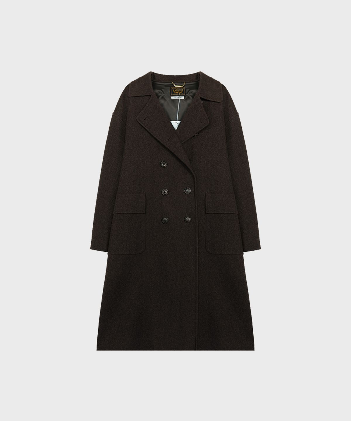 더밀루이(THEMILUI) Ray Handmade coat (Khaki)
