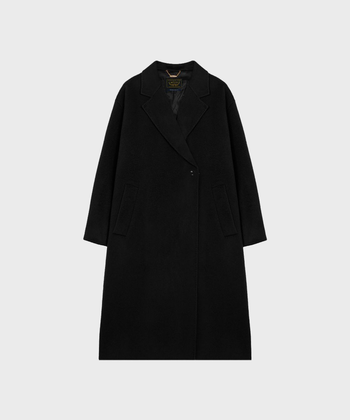 더밀루이(THEMILUI) Cozy Handmade Coat (Black)