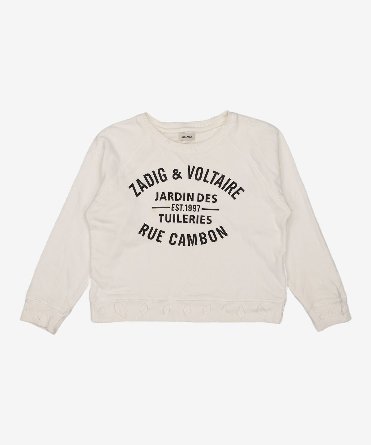 쟈딕 앤 볼테르(ZADIG & VOLTAIRE) 맨투맨/스웨트셔츠 XS