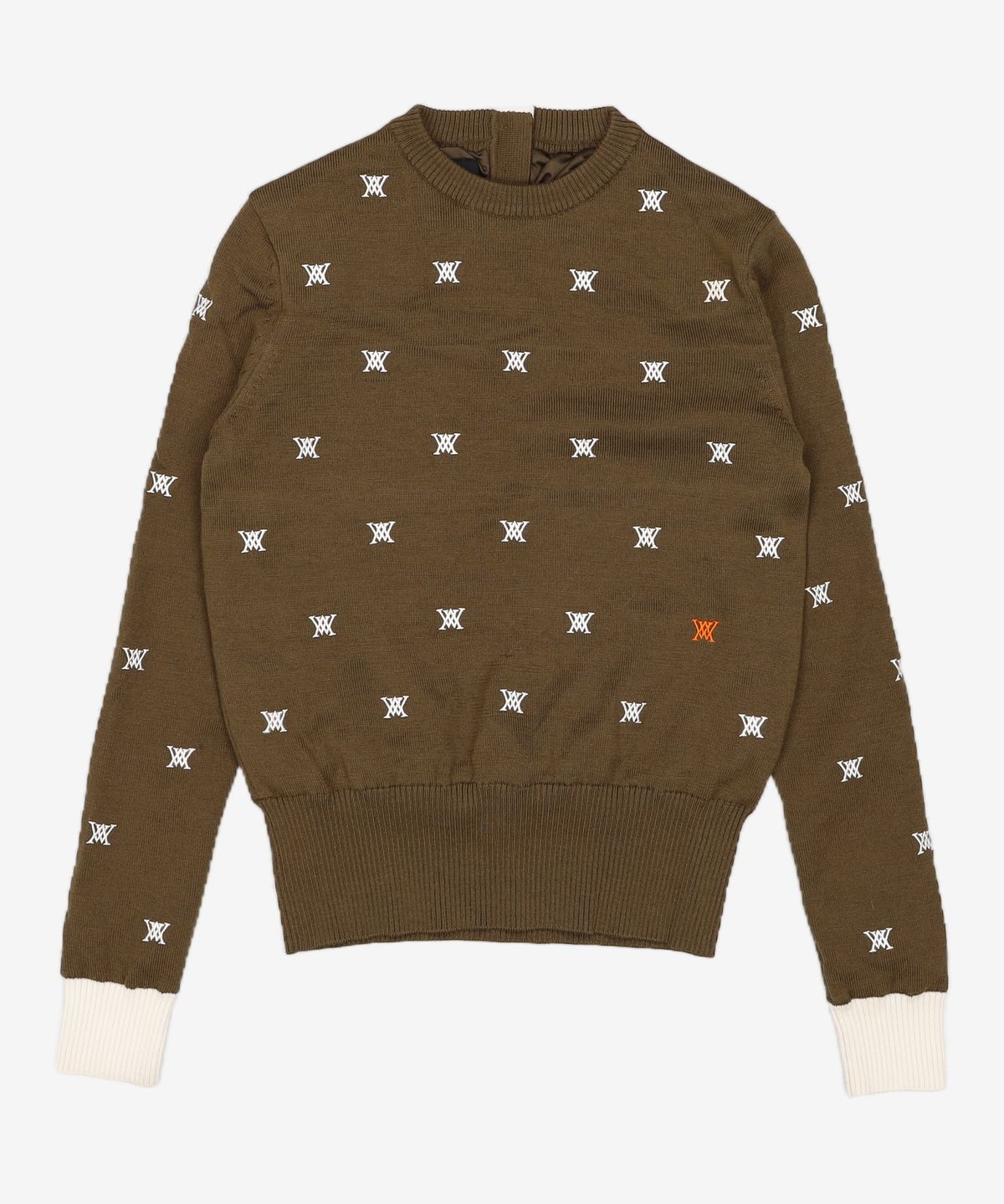 어뉴골프(ANEW GOLF) 여성 EMBROIDERY PULLOVER 스웨터 AGCWWKN01_KH 85