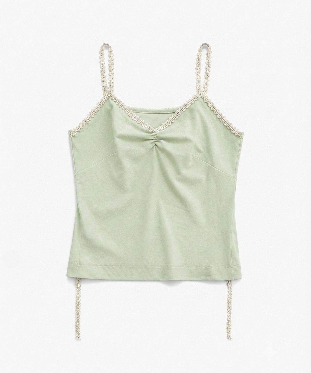 이스페이스(EEESPACE) Petal Strap Cami (Lime)