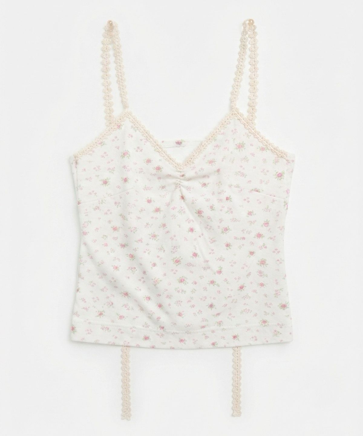 이스페이스(EEESPACE) Petal Strap Cami (Floral)
