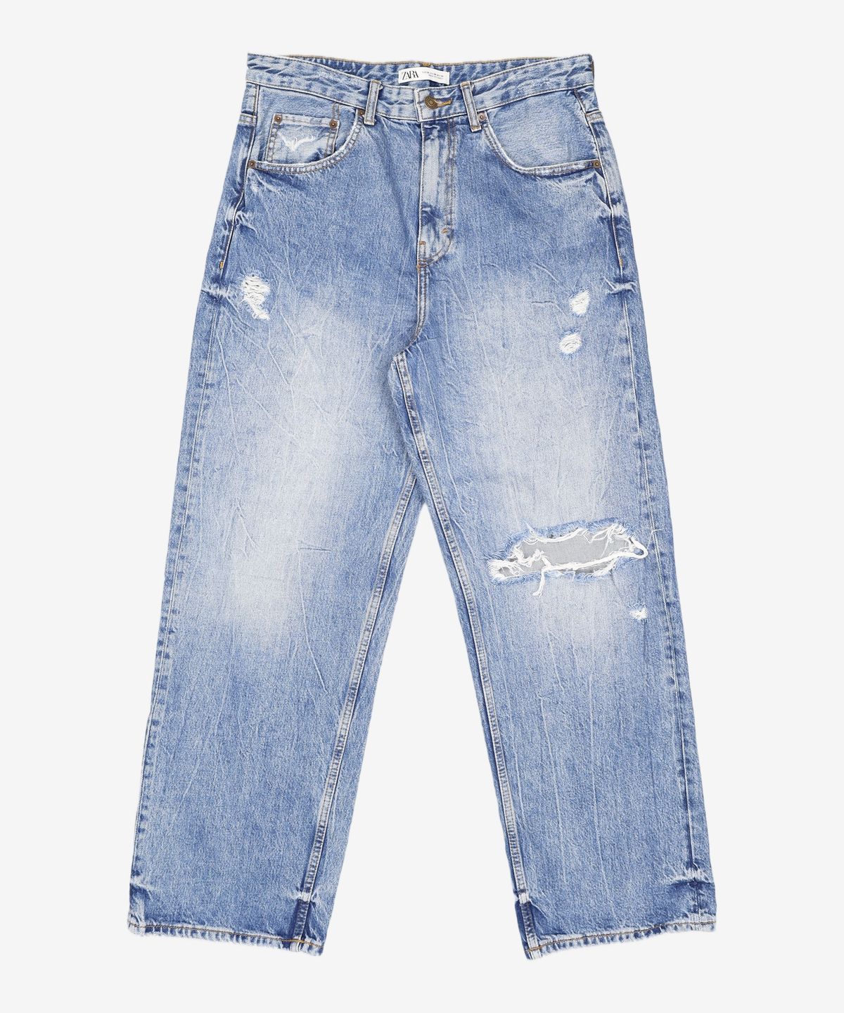 자라(ZARA) 청/데님 팬츠 38