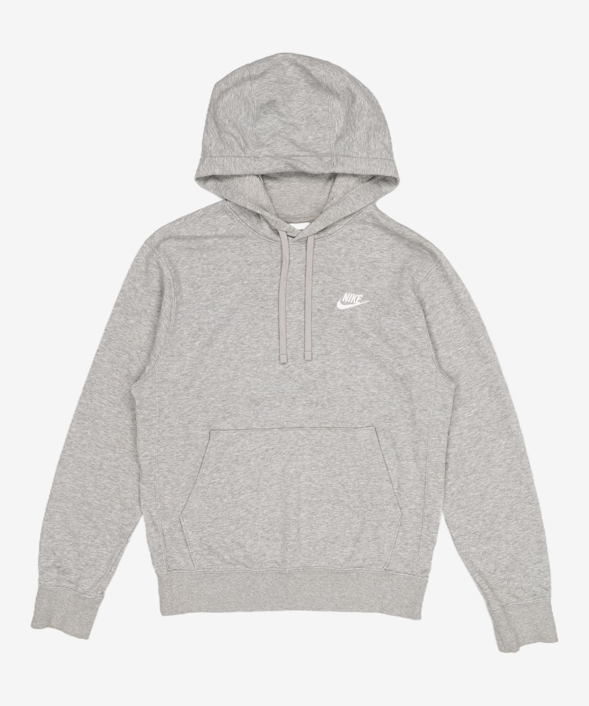 나이키(NIKE) 스포츠웨어 클럽 풀오버 후디 M - 다크 그레이 헤더:매트 실버:화이트 / CZ7858-063 90