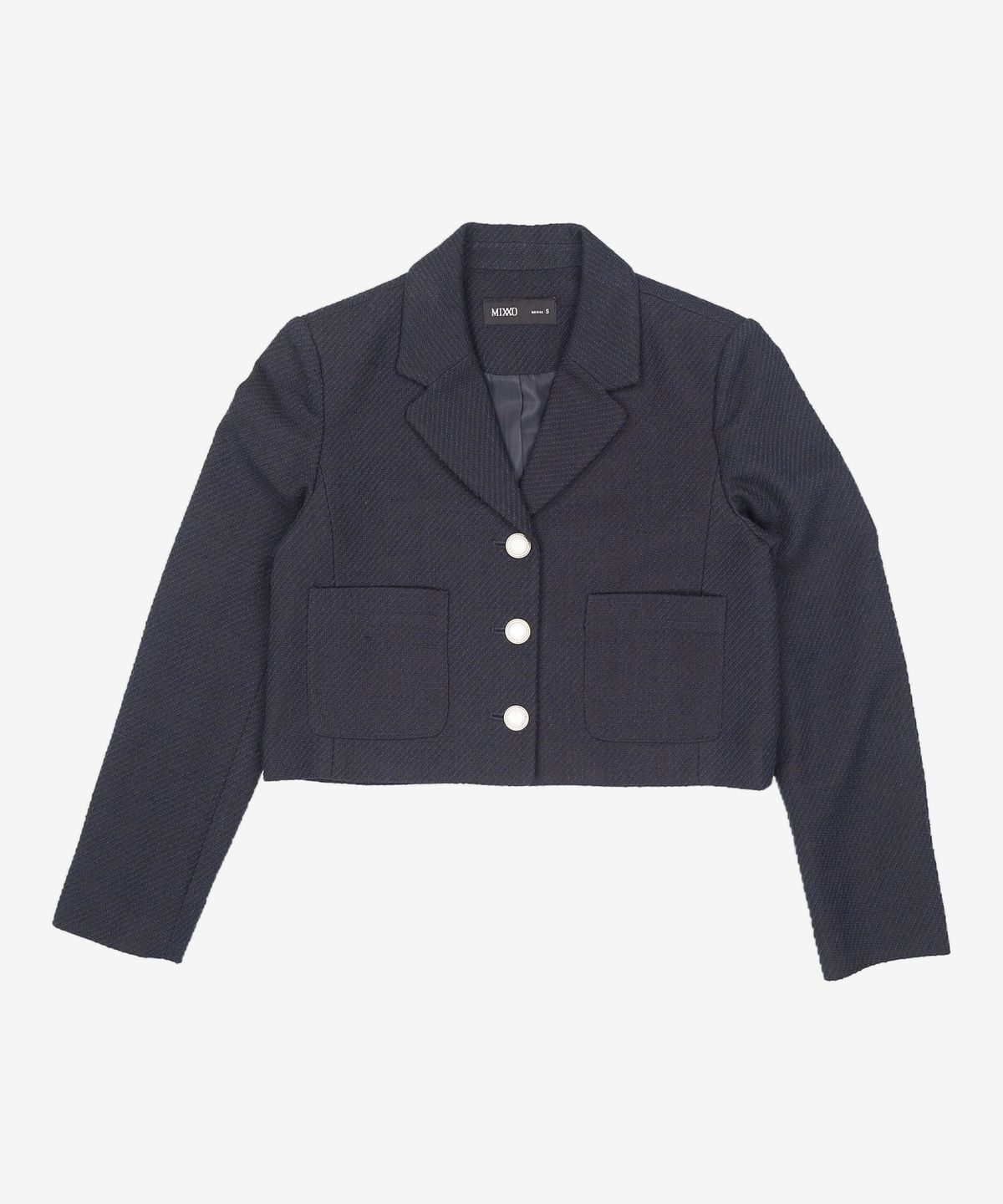 미쏘(MIXXO) 테일러드 트위드자켓 MIWJKC916G S