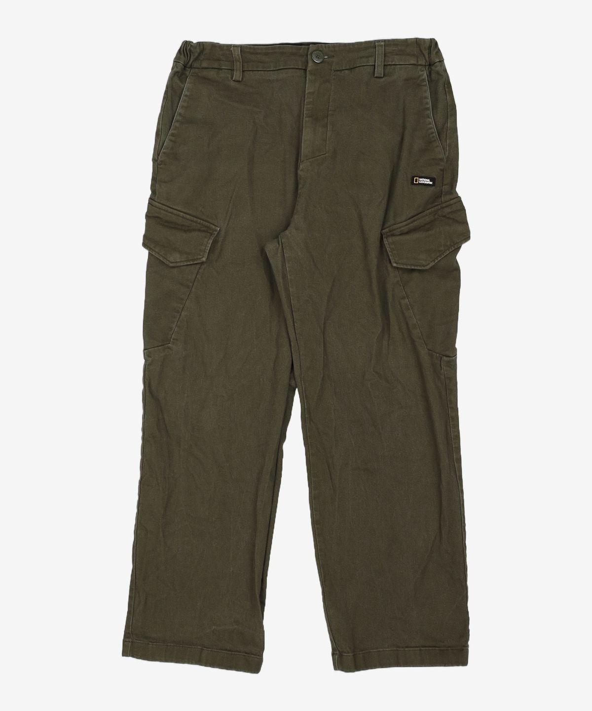내셔널지오그래픽(NATIONALGEOGRAPHIC) N244MPT040 브러쉬 카고 팬츠 KHAKI L