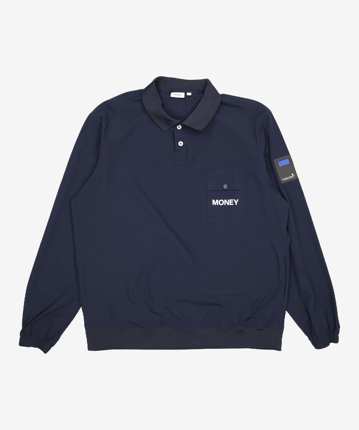 골든베어(GOLDEN BEAR) Nylon stretch Collar shirts L4TAW22241NYX M