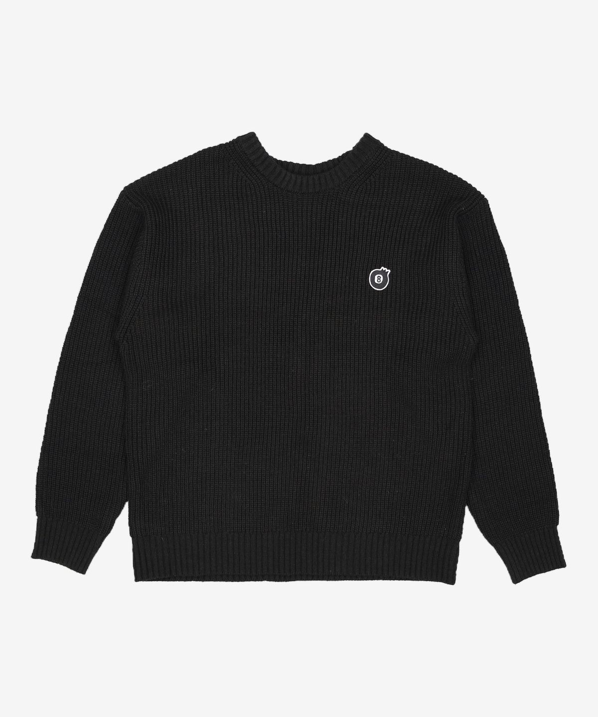 팀코믹스(TIMCOMIX) 8 BALL SMALL LOGO KNIT BLACK 2