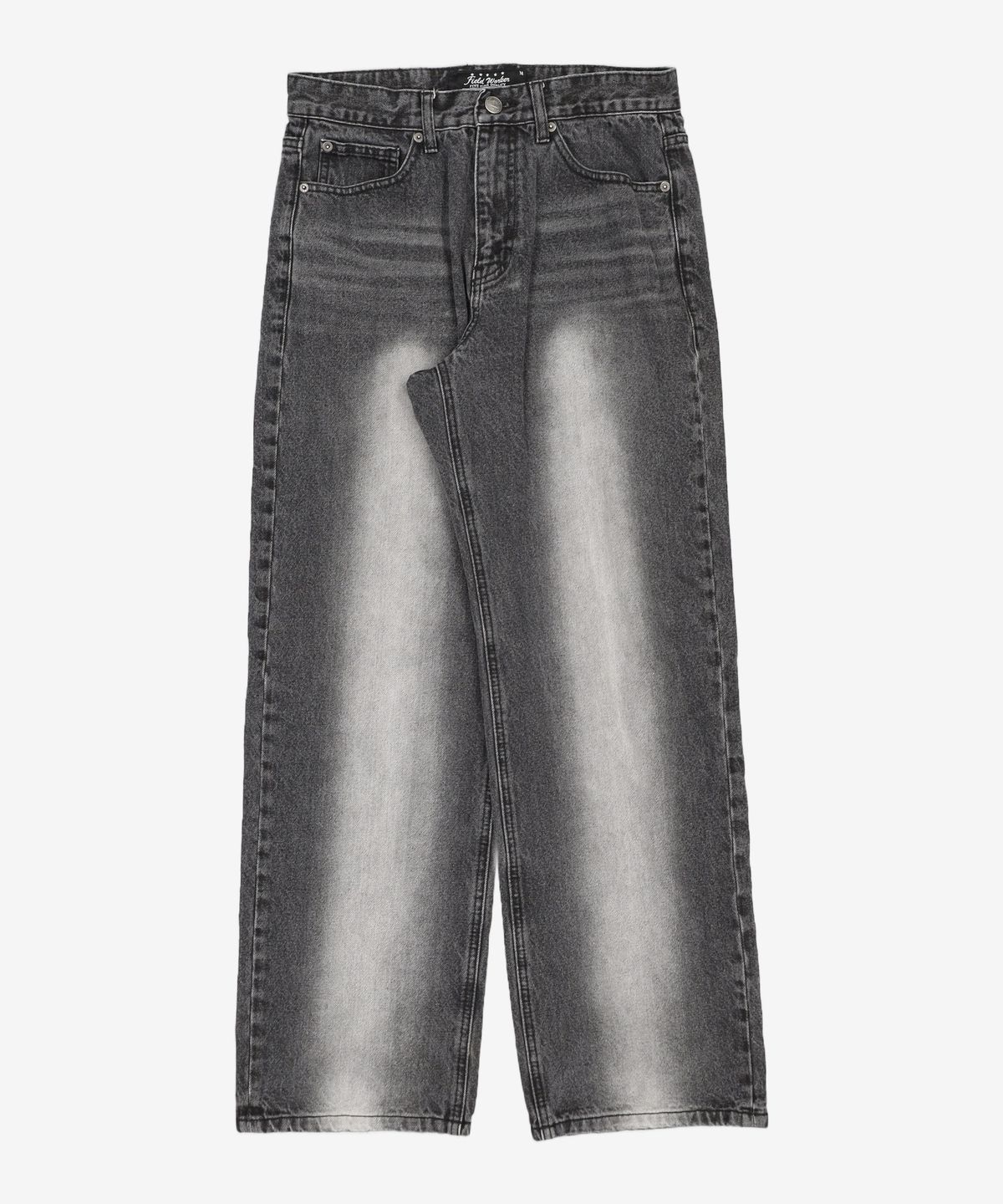 필드워커(FIELDWORKER) MAXIMUM BRUSH WIDE DENIM [BLACK] M