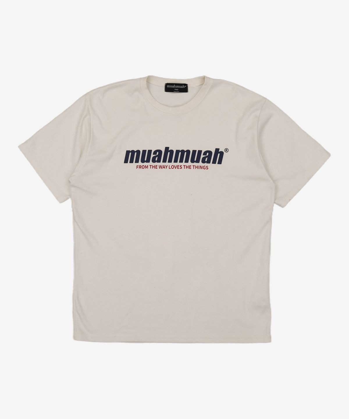 무아무아(MUAHMUAH) 반소매 티셔츠 FREE